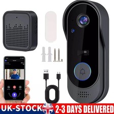 Wireless WiFi Video Doorbell Smart Phone Camera Door Bell Ring Intercom Security