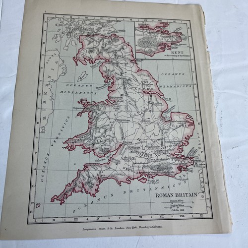 1914 map roman - map,