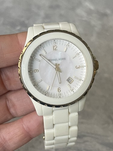 Michael kors white watch - kors,