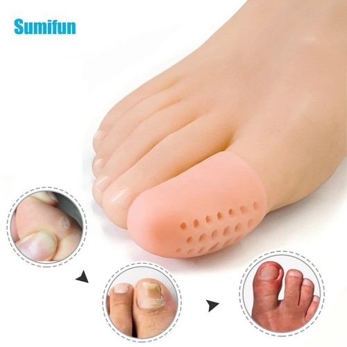 Pair big toe silicone gel - toe,