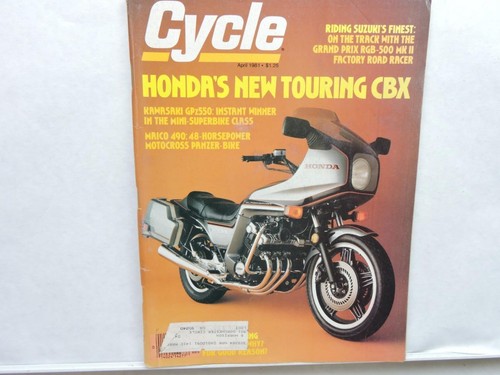 Cycle magazine april - magazine,