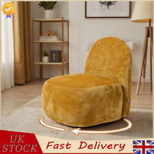 Chenille Swivel Lounge Chair