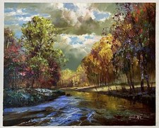 Original realistic oil