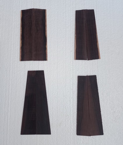 Brazilian rosewood headplates - rosewood,