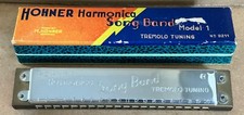 Hohner Harmonica Song Band Model 1 No 8211 Tremolo tuning, boxed, German, 16 cms