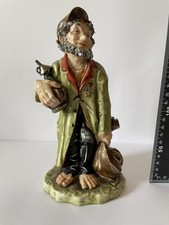 Rare Unusual Capodimonte Signed Porcelain Figurine By Puccini Nature’s Nobleman