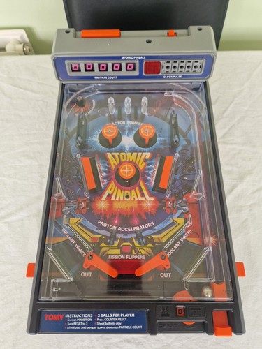 Atomic pinball game tomy - pinball,