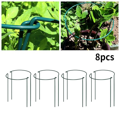 Round metal plant supports - metal,