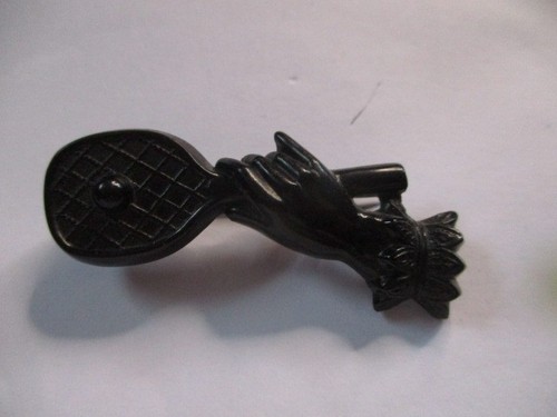 Vintage tennis racket hand - tennis, in