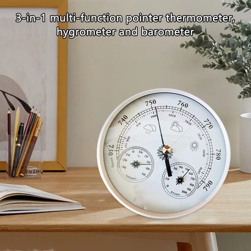 Gold silver 1 barometer - silver, 3-in-1