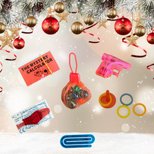 Christmas Cracker Party Bags Toys Fillers x 6 New New