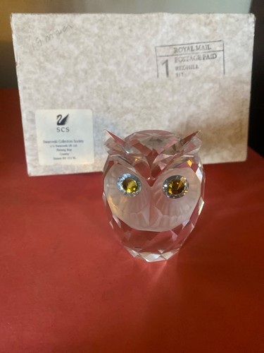 Swarovski crystal mini - crystal, owl