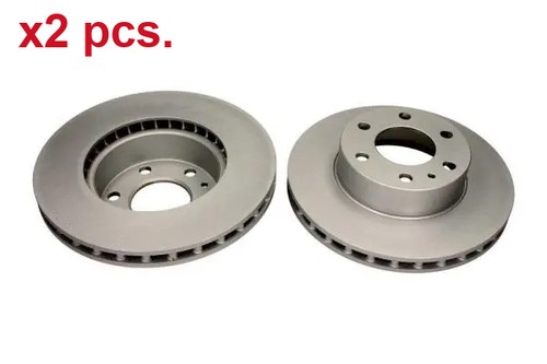 Pcs front brake disc - x2,
