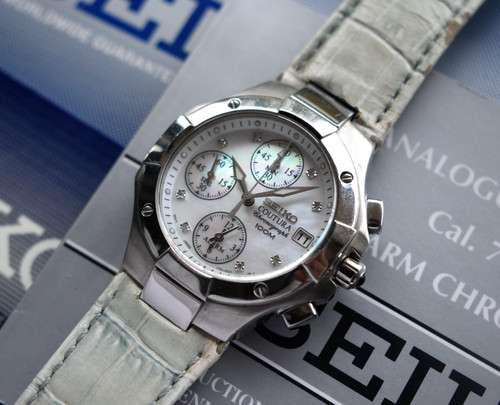 Seiko coutura chronograph - seiko,