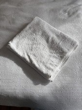 John Lewis Egyptian cotton white bath sheet