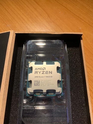 Amd ryzen 7800x3d brand new - amd,