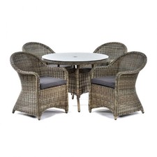 Regent 4 Seat Rattan Round