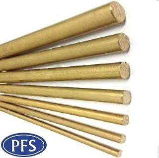 Brass round bar - round, 4