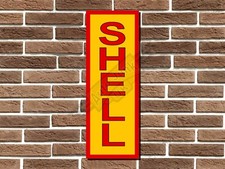 Shell Metal Sign Wall Plaque