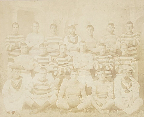 Rare c1893 photo - c1893, hms