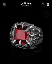 BRAND NEW Outlaws Amsterdam CLAW OF DRAGO ring- size 13