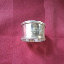 Solid Silver Napkin Ring