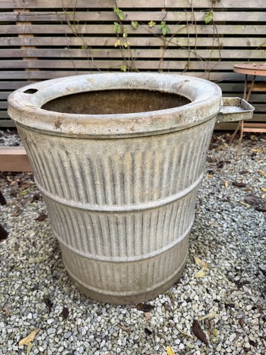 Vintage galvanised dolly tub - ,