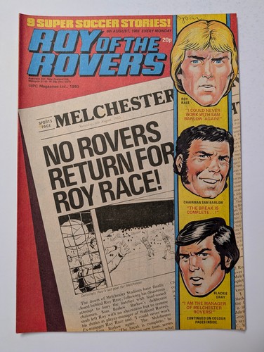 Roy the rovers - the, 6th