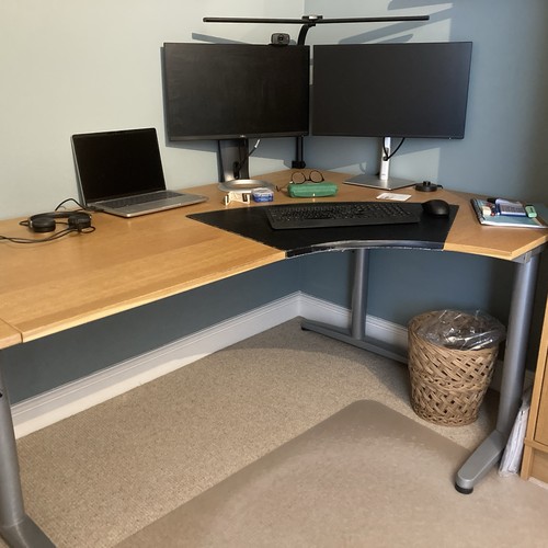 Ikea oak galant corner 120cm - oak,