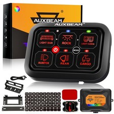 AUXBEAM RGB 6 Gang Switch