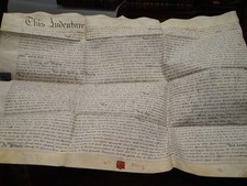 (AG) 1768 Vellum indenture