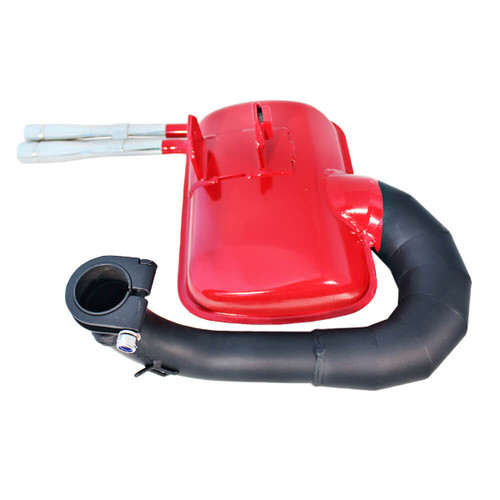 Red racing exhaust evok 0 - evok, 2.0