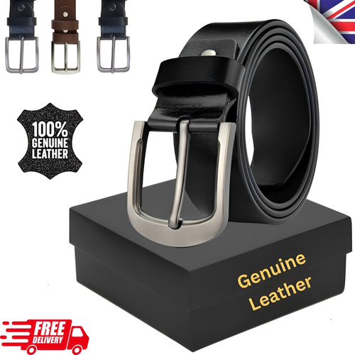 Mens leather belts 100 - leather, 100%