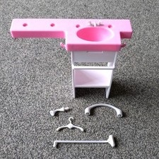 Barbie Dream House Sink and Accessories Replacement/Spares  - 2018