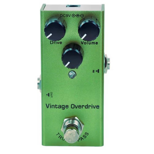 Vintage overdrive guitar pedal - overdrive,
