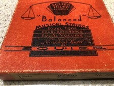 Antique banjo strings - antique,