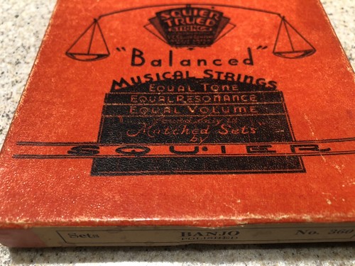 Antique banjo strings - antique,