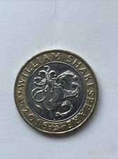 RARE Mint error £2 POUND COIN