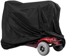 Large Mobility Scooter Rain Cover Waterproof Storage 420D Polyester 4 Wheel 