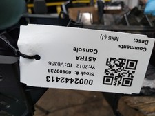 2012 VAUXHALL ASTRA Mk6