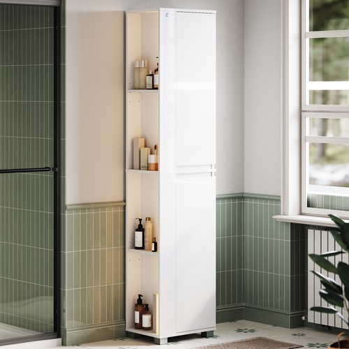 White high gloss - white, tower