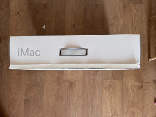Empty box only for - empty, imac