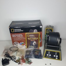 NATIONAL GEOGRAPHIC Professional Rock Tumbler Kit - Rock Polisher