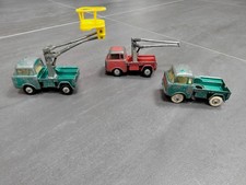 3 x Corgi Toys No. 478. Forward Control Jeep FC-150 Hydraulic Tower Wagon Joblot