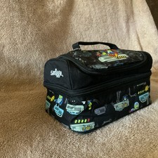Smiggle Double Decker Lunch Bag Aliens / Space. Excellent Condition.