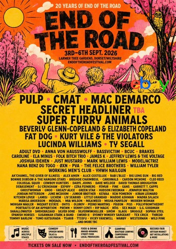 End the road - end, music
