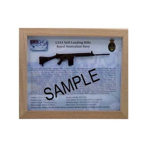 L1a1 self loading rifle - loading, (slr)
