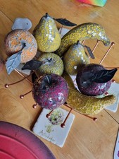 7 Elegant Glass Mosaic Fruit Perfect for Decorative Bowls & Displays Home Décor