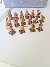 28mm plastic ancient spartans (painted)=16 figures.