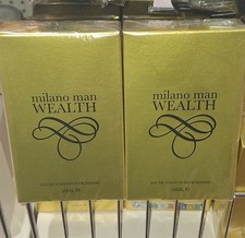 2 X Milano Man WEALTH Eau De